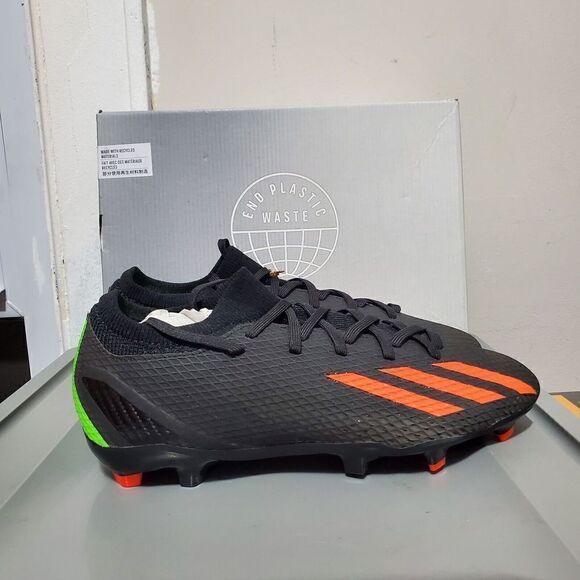 Adidas X Speedportal.3 FG Men's Sz 8.5 'Black Solar Red' GW8453 Soccer Cleats - Picture 2 of 13